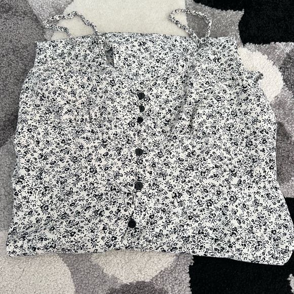 ZARA Floral Print Slip Dress - Picture 3 of 8